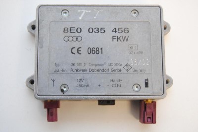 Amplificator de antena AUDI A4 8E2, B6 2002 OEM: 8E0035456 1754419 foto