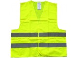 Cumpara ieftin Vesta reflectorizanta, cu benzi de semnalizare, marime universala, verde neon