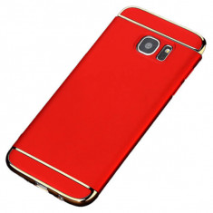 Carcasa protectie electroplacata Samsung Galaxy S7, husa slim spate telefon foto