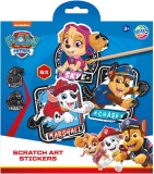 Set creativ de razuit, Abtibilduri magice cu Paw Patrol, Patrula Catelusilor