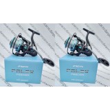 SET 2 Mulinete Feeder si Crap PRO FL POLEX Feeder PF6500 tambur Long Cast
