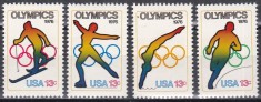 SUA 1976 - Jocurile Olimpice de iarnă și de vară - Innsbruck și Montreal, MNH