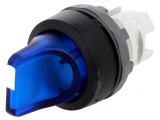 Comutator Rotativ 22mm Albastru IP66