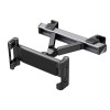 Suport auto tetiera pentru tableta si telefon SpectrumPoint&reg;, Reglabil si pliabil, Usor de instalat, 204 x 85.66 x 29.64 mm, Aliaj, Negru/Argintiu