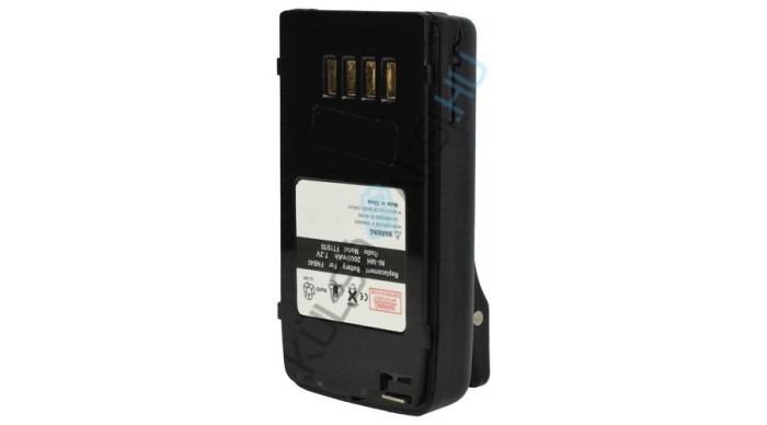 Baterie radio VHBW de &icirc;nlocuire pentru FNB-V47 - 2000 mAh 7,2 V NiMH + clemă pentru curea