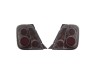 Stop spate, lampa Fiat 500 (312), 03.2007-08.2015, model tuning, montare spate, stanga+dreapta, P21W+PY21W+R10W; cromat, fumuriu; cu soclu bec; tunin