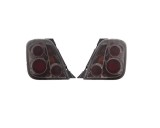 Stop spate, lampa Fiat 500 (312), 03.2007-08.2015, model tuning, montare spate, stanga+dreapta, P21W+PY21W+R10W; cromat, fumuriu; cu soclu bec; tunin