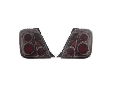 Stop spate, lampa Fiat 500 (312), 03.2007-08.2015, model tuning, montare spate, stanga+dreapta, P21W+PY21W+R10W; cromat, fumuriu; cu soclu bec; tunin foto