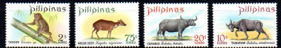 FILIPINE 1969, Fauna, serie neuzată, MNH foto