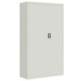 Cumpara ieftin Fiset, gri deschis, 105x40x180 cm, otel