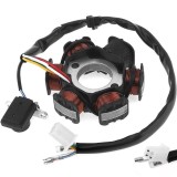 Cumpara ieftin Bobina Magnetou Scuter Sachs 4T, ATV Quad GY6 125/150cc, 6 Bobine, 5 Fire, Distanta 41mm, Diametru 83mm