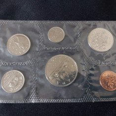 Seria completata monede - Canada 1969 , 6 monede