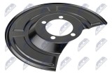 Protectie stropire disc frana Toyota Avensis (T27) 10.2008-01.2012 / 01.2012-07.2015 / 06.2015-; spate, dreapta; 47881-05010; NTY; Aftermarket