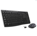 Kit Logitech MK270 Wireless, negru