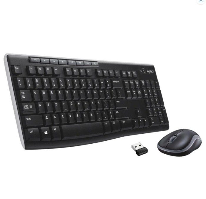 Kit Logitech MK270 Wireless, negru