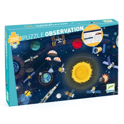 Puzzle observatie Cosmos, Djeco foto