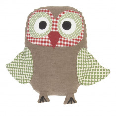 Decoratiune textila Owl 15 x 21 cm foto
