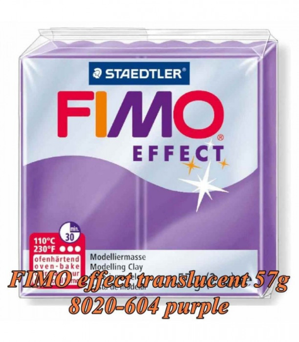 FIMO Effect 57g Violet liliac Translucent