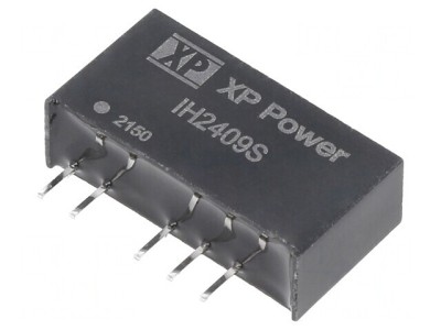 Convertor DC/DC 2W 24V la 9V/-9V SIP THT foto