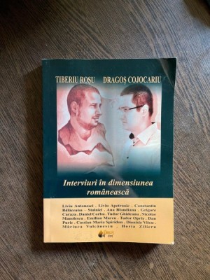Tiberiu Rosu Dragos Cojocariu Interviuri in dimensiunea romaneasca foto