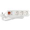 Prelungitor Lohuis 3 prize + 2 x USB, 1.5 m, 3500W, 3 x 1.5 mmp, contact de protectie, intrerupator, indicator luminos