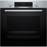 Cuptor incorporabil Bosch HBA534ES3, 71 L, Electric, Multifunctional, Grill, 7 functii, Autocuratare EcoClean + hidrolitica, 3D Hotair, Suport telesco