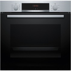 Cuptor incorporabil Bosch HBA534ES3, 71 L, Electric, Multifunctional, Grill, 7 functii, Autocuratare EcoClean + hidrolitica, 3D Hotair, Suport telesco