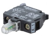 Element de iluminare 22mm LED alb Harmony XB4