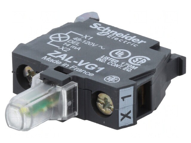 Element de iluminare 22mm LED alb Harmony XB4