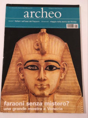 *DD- Revista arheologie Archeo in limba italiana, nr. 10/2002 foto