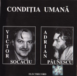 CD Victor Socaciu, Adrian Păunescu &lrm;&ndash; Condiția Umană, original, Folk