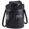 Geanta Alpinism PETZL Bucket 15L Negru - Sac Coarda 45m, Buzunar Exterior, Material TPU Tech Rezistent