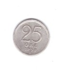 Moneda Suedia 25 ore 1950, stare buna, curata