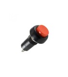 Buton comanda OFF-(ON) incastrabil 12mm 250V/3A rosu HOME, Home By Somogyi