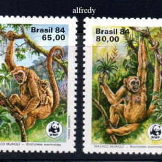 BRAZILIA 1984, Fauna, serie neuzata, MNH