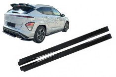 Extensii Praguri Laterale Hyundai Kona N-Line Mk2 (2023-) Negru Lucios Performance AutoTuning