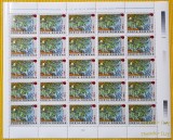 ROMANIA 2000 LP 1513 - 100ani moartea Van Gogh SUPRATIPAR paleta MNH perfecte, Nestampilat