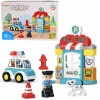 CONSTRUCȚIE CU BLOCURI DE CONSTRUȚIE POLIȚIE 35 piese SET DE FIGURINE, Unisex