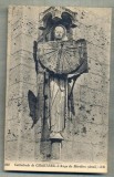 AD 488 C. P. VECHE -CATHEDRALE DE CHARTRES- L&#039;ANGE DU MERIDIEN (DETAIL) -FRANTA