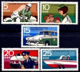 DDR 1970 - Politia, transport, vehicule, serie neuzata