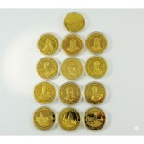 Cumpara ieftin Edi?ie de Tezaur: Set Complet 13 Medalii Comemorative &bdquo;Panteonul Rom&acirc;nei&rdquo;