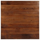 VidaXL Blat de masă pătrat, 80x80x2,5 cm, lemn masiv reciclat