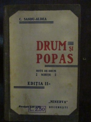 Drum si popas-C.Sandu-Aldea 1908 foto
