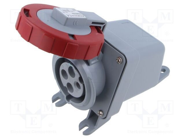 Conector alimentare AC trifazat IP&amp;S 30A 440V soclu mamă AMPHENOL