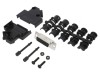 Conector D-Sub 26 PIN Mamă 45&deg; Lipire Cablu Gold