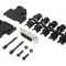 Conector D-Sub 26 PIN Mamă 45&deg; Lipire Cablu Gold