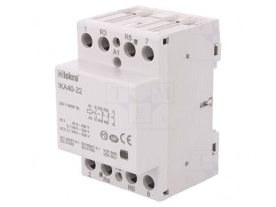 Contactor 4P 40A 230VAC NC/NO foto