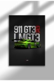 mxm_racing_6|Poster de curse GT și DTM, mașini de curse moderne pe p&acirc;nză, artă murală fără ramă cu motorsport, legende de pistă | A3 (29.7 x 42 cm) -