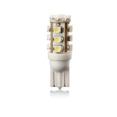 Set 2 becuri auto LED T10 Vecta 12V 5W, 16 SMD, lumina alba