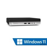 Calculator Refurbished HP ProDesk 400 G5 Mini PC, Intel Core i5-8500T 2.10 - 3.50GHz, 16GB DDR4, 512GB SSD + Win 11 Pro